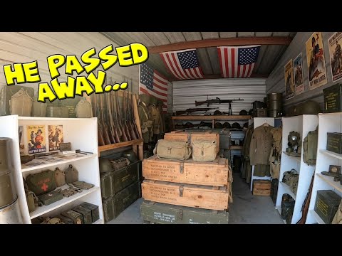 ABANDONED STORAGE UNIT OWNER WAS A DOCTOR FROM WORLD WAR II AND WE WON HIS UNIT!