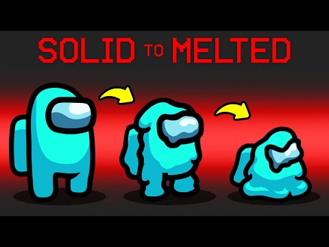 Solid to Melted Mod in Among Us