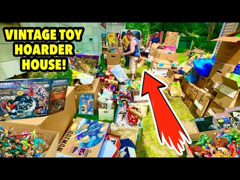 House Filled With THOUSANDS Of Vintage Toys! ALL For Sale! (Mind Blowing) 