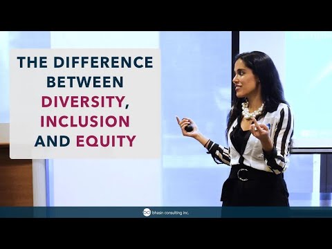 The Difference between Diversity, Inclusion and Equity