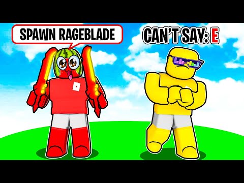 Roblox Bedwars but we Can't Say LETTERS...