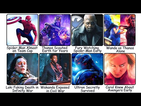 Every MCU Deleted Scene That Secretly Changes Canon Explained in 18 Minutes - Part 3 +Early Concepts