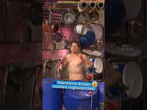 Percussion-Brüder RASIEREN Supertalent!😱