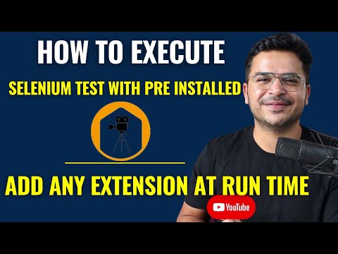 How to Automate Chrome Extension In Selenium | Add Extension In Selenium Test During Execution