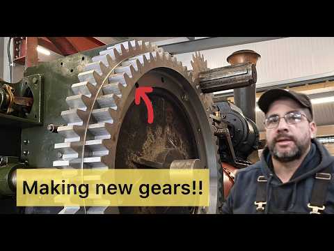GEAR SHAPER in ACTION!! Replacing our worn gears for NEW!!