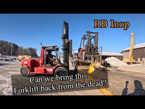 I bought an Inoperative (dead row) Nissan forklift from a Ritchie Bros. auction. Did my gamble work?