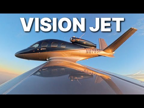 Flying The World's Safest Personal Jet! Cirrus SF50 Vision Jet