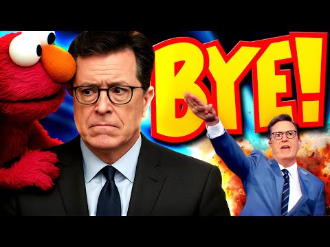 COLBERT CANCELED – No Laughs, No Ratings, No Job