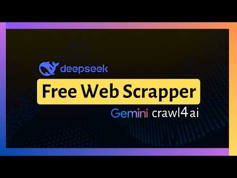 EASIEST Way to Scrape Any Website using DeepSeek, Gemini & Crawl4AI