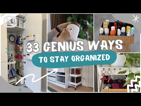 33 Genius Home Organization Hacks for Every Room