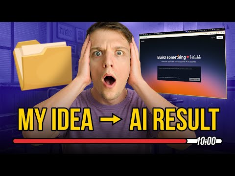 How I Created a Professional Landing Page with AI (Custom Style in 10 Minutes)
