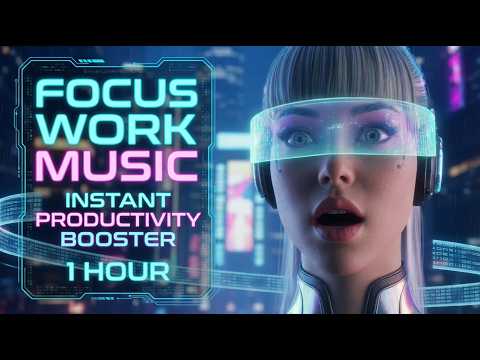 Focus Work Music - Instant Productivity Booster - Stay Sharp, Stay Focused, Execute