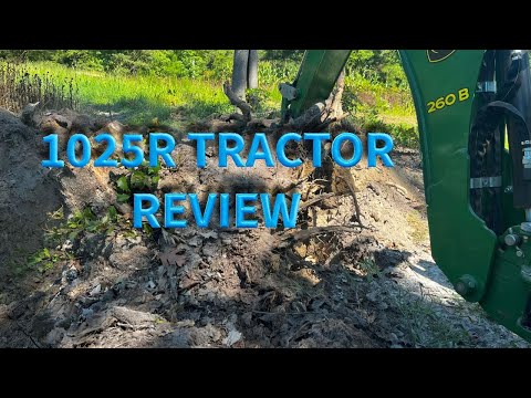 FINALLY, the good, the bad, the 1025R tractor review