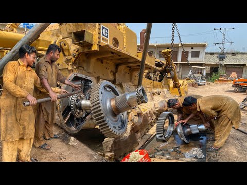 Caterpillar BullDozer D8K FinalDrive Assembly Restoration