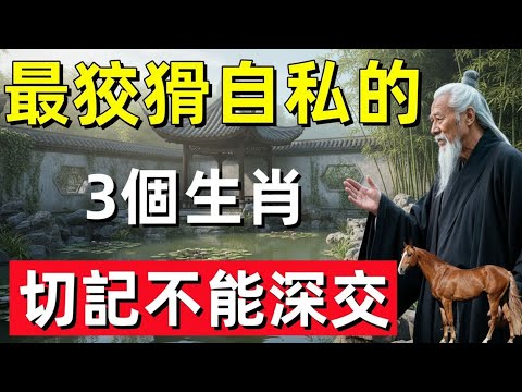 ⛩️☯🐉需提高警覺的3個生肖｜心思深沉、自我為先，相處宜保持分寸！#修行思維 #修行 #福報 #禪 #道德經 #覺醒 #開悟 #禅修⛩️☯🐉