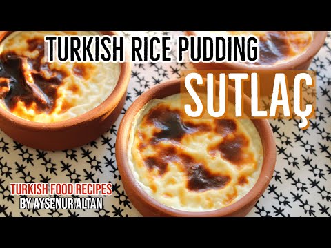 How To Make Sutlac / Turkish Rice Pudding