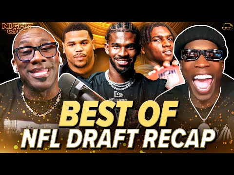 Best of NFL Draft: Shedeur Falls to Browns! Unc & Ocho React to Broncos & Bengals Picks | Nightcap