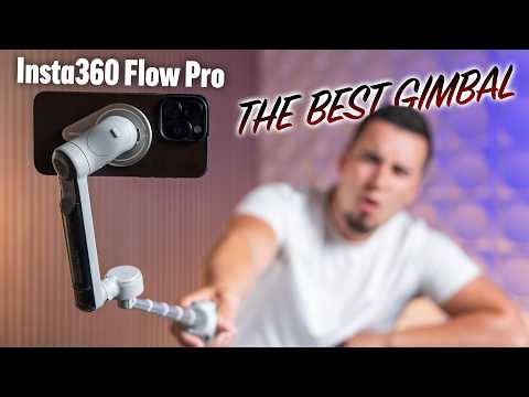 World's FIRST Apple DockKit iPhone Gimbal - Insta360 Flow Pro