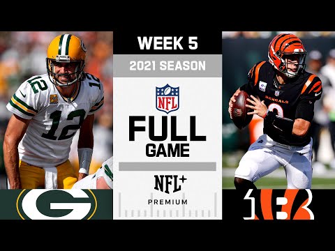 Rodgers vs. Burrow! Green Bay Packers vs. Cincinnati Bengals FULL GAME | NFL 2021 Season Week 5