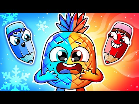 Where Is My Color? Learn Colors | Color Song | Hot vs Cold | Nursery Rhyme & Kids Song by Yum Yum