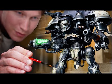 Customizing an IMPERIAL KNIGHT! Are knights the most UNDERRATED Warhammer models?