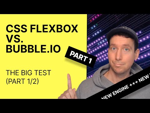 [Part 1/2] CSS flexbox vs. Bubble.io: Testing the NEW responsive engine