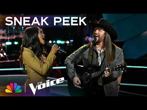 Harmonious Duo Breathes New Life into "Leather & Lace" | The Voice Battles | NBC