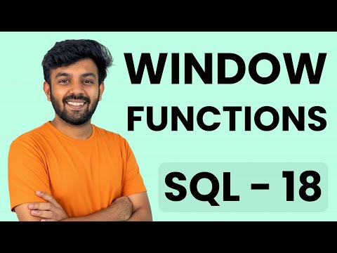 WINDOW FUNCTIONS (ROW_NUMBER, RANK, DENSE_RANK, PARTITION BY) | SQL Mastery Ep- 18 | code io - Tamil