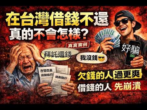 【谷阿莫】在台灣騙錢就是那麼爽,說是借的就對了 / 不要被騙EP4