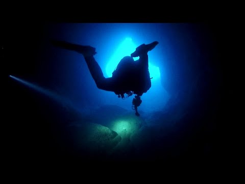 Diving Elephant Cave, Crete - Just amazing!
