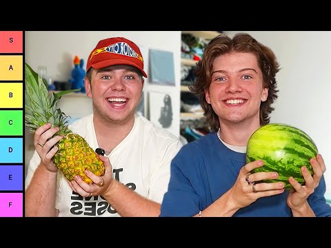 We Ranked Every Fruit (w/ AverageHarry)