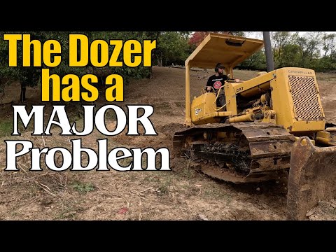 I Might have DESTROYED the Dozers Transmission ~ Building a Pond at the Farm Part 2 (Cat D3 Part 10)