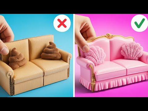 DREAM ROOM MAKEOVER 😍✨ | Amazing DIY Cardboard Hacks & Budget Decor | 123 GO!