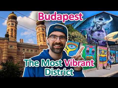 Exploring BUDAPEST's Jewish District: Ruin Bars, Food, Vintage Shops & History