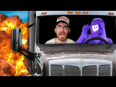 I let Twitch Chat drive a semi-truck across America
