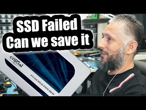 Crucial 500GB SSD Drive Repair. What failed?