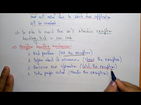 Exception handling in c++ | Part-1/3 | Introduction | OOPs in C++ | Lec-46 | Bhanu Priya