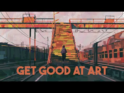 HOW TO ACTUALLY GET GOOD AT ART [FREE COURSE]