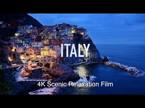 Italy 4K Scenic Peace Relaxation Film (Meditation Music)