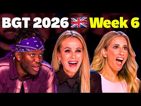 The Most JOYOUS Golden Buzzer That Lit Up The Room On BGT 2026 Week 6!