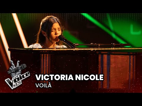 Victoria Nicole - "Voilà" | Blind Auditions | The Voice Kids Portugal 2024