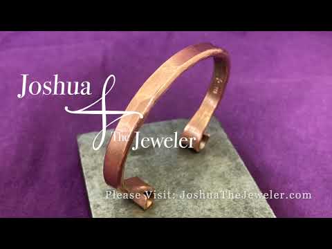 Forging a 15 minute Copper Cuff Bracelet