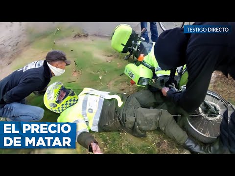 Así roban a policías y venden sus armas en el mercado negro de Bogotá