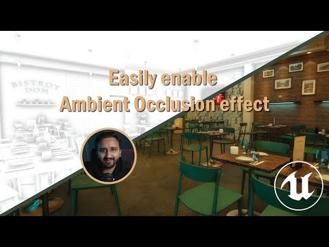 How to enable Ambient Occlusion effect in Unreal Engine | Pro Tip