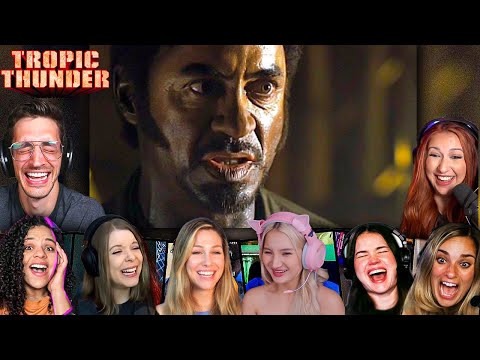 TOP "I'm The Dude, Playing A Dude" Reactions! Tropic Thunder Movie Reaction *First Time Watching*