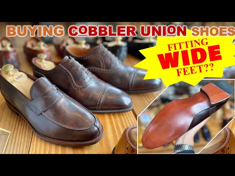 Cobbler Union Shoe Fitting for my WIDE feet?