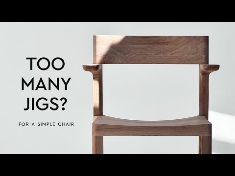 The Story of Making My Solid Wood Chair from Scratch | Take Two