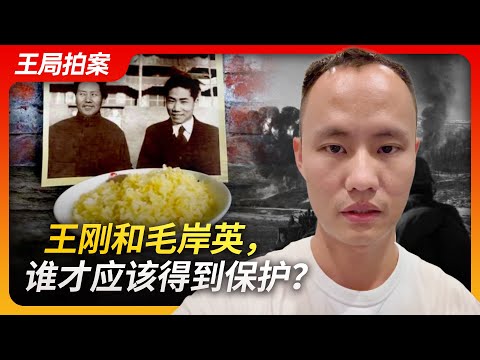 王刚和毛岸英，谁才应该得到保护？｜毛岸英｜蛋炒饭｜志愿军｜网暴｜厨师王刚｜刘思齐｜毛泽东｜腊肉｜美食博主｜王局拍案20231128