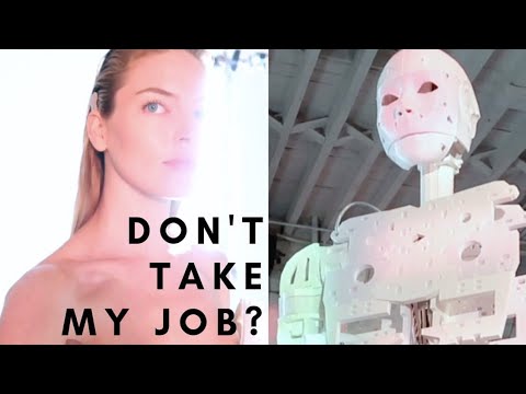 Photoshoot With A Robot?! | Martha Hunt