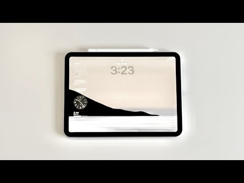 what’s in my iPad | minimal set up for productivity 🤍